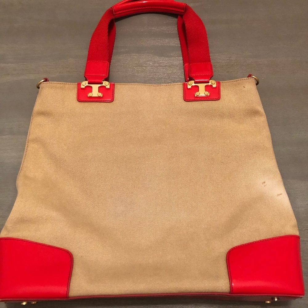 Tory Burch canvas tote